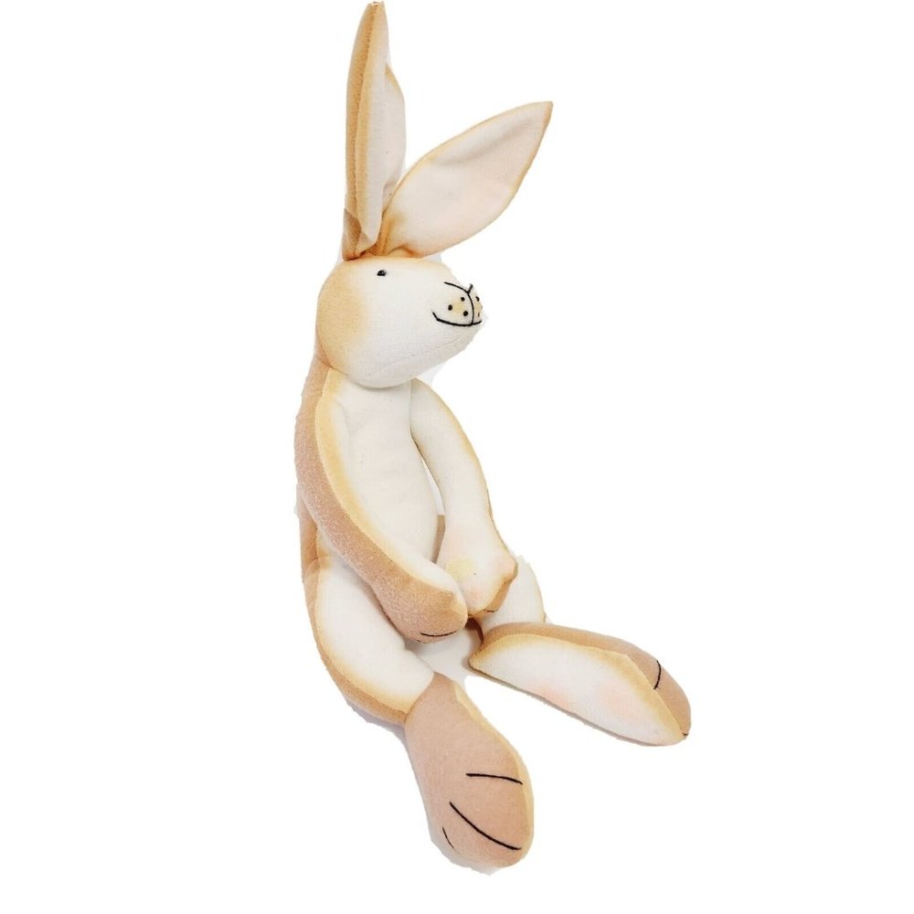 Guess How Much I Love You Mom Bunny Plush 10" Candlewick 1994 Beanbag Book Toy